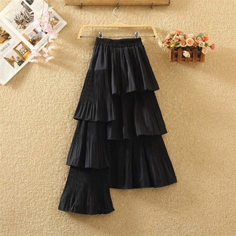 Gothic Women Skirts Fashion Autumn Winter Plaid Woolen Skirt Female High Waist Lace Up Mini Thick Warm Girls Saia 2023