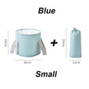 Travel Camping Foldable Basin Washbasin Bucket Bathroom Folding Basin Foot Bath Sink Foot Soak Bag Folding Foot Bath Bucket