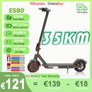 ES80/M365 X1 Electric Scooter 36V 10.5Ah 500W Motor 35KM Long Range 31KM/H 8.5Inch Solid Tires Foldable Smart APP EScooter
