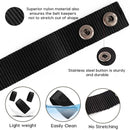 4pcs Adjustable Thickened Tactical Belt Buckle Police Military Accessories Double Snap Buckle Nylon Tactical Belt Loop Retainer