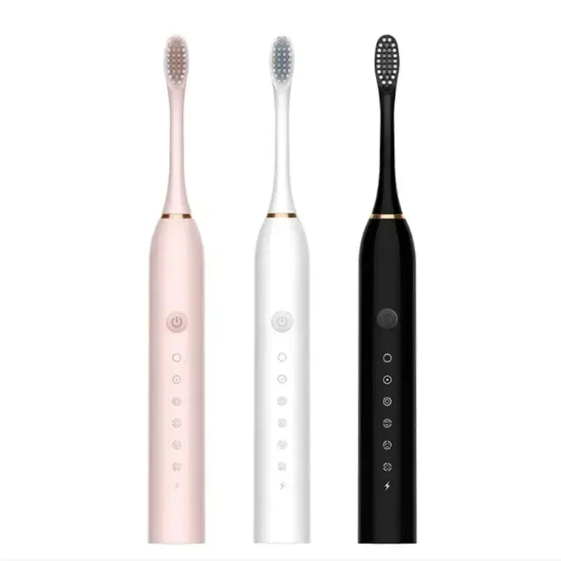 Xiaomi Six Speed Mode Electric Ultrasonic Toothbrush Home Soft Hair Waterproof USB Charge Tooth Cleaner Automatic Couple Set New