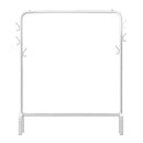 154*43*105cm Clothes Rack Shoes Rack Home Clothes Storage Rack Single Hanging Portable Bedroom Freestanding Clothing Rack