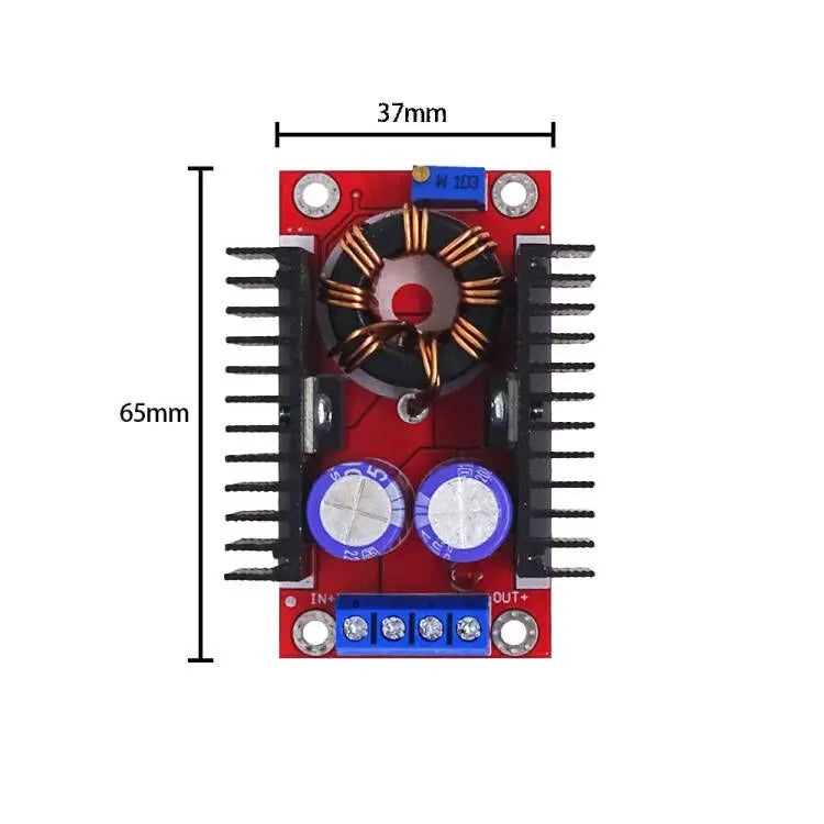 1PCS DC DC 9A 300W 150W Boost Converter Step Down Buck Converter 5-40V To 1.2-35V Power module XL4016