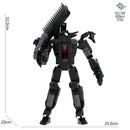 Skibidi Toilet Titan TV Man Speakerman Horror Game Bosses Camara Building Block Cartoon Doll Model Kids Birthday Halloween Gift