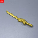 9pcs MOC Bricks 4cm Action Figure Ninja Weapon Sword Dragon Accessory Assembled Building Blocks Children Toys