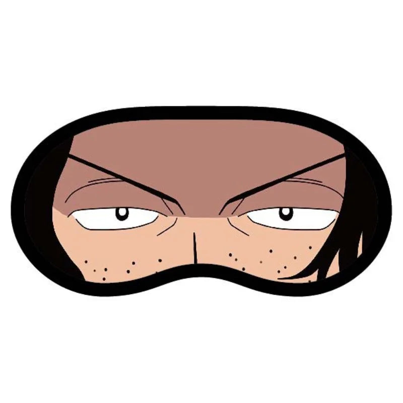 Anime ONE PIECE Luffy Tony Tony Chopper Roronoa ZoroPortgas-D- Ace blackout sleep protection eye mask Christmas birthday gift