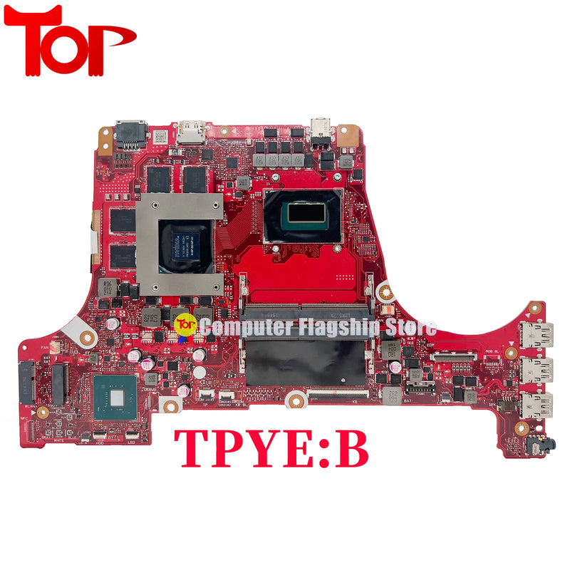 G531GT Laptop Motherboard For ASUS Strix G G731 G531G G731GT G731G GL731 GL531 I5-9300H I7-9750H GTX1650/V4G Mainboard