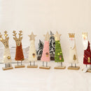 2023 Christmas Wool Felt Decor Merry Christmas Decorations for Home Creative Gifts Santa Snowman Elk Xmas Desktop Ornaments