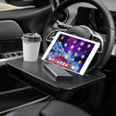 Multifunctional Car Steering Wheel Tray With Car Gap Organizer Work Computer Desk Drink Coffee Stand Food Laptop Holder Interior