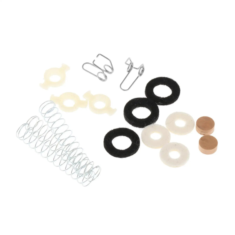 16pcs Trumpet Piston Repair Kit Spring Rest Felt Pad Valve Cork Pad for Trumpet Cornet Replacement Accessories