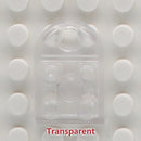 50pcs DIY Building Blocks 3176 Brick Heart Necklace/Key Ring Toys 2x 3 Heart-shaped Multicolor Educational Toy Gift for Children