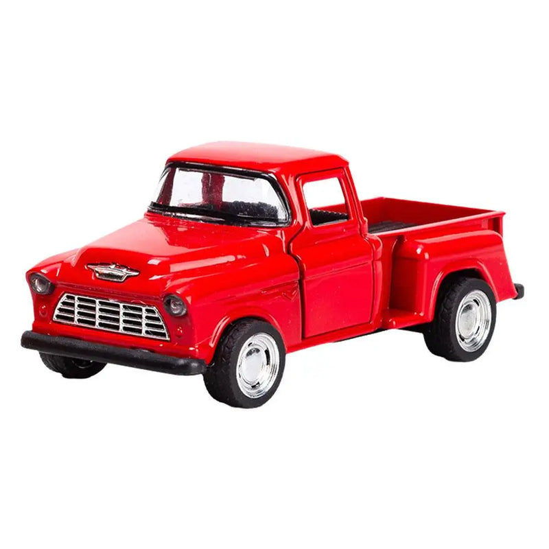 Classic Pickups Truck Car Model 1:32 Scale Pull Back Alloy Diecast & Toys Vehicle Christmas Collection Toy Car For Boys M0f1