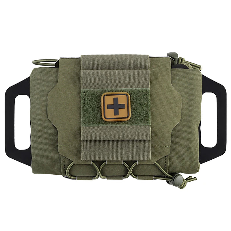 Molle Rapidly Deploy First Aid Kit Pull-Out Separation Camping Medical Kit with Grip Medical Pouch for Outdoor Team Activities