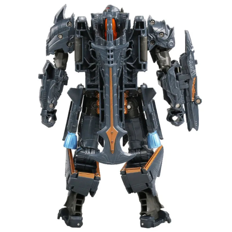 BMB H6001-2 TLK Transformation Action Figure Toy Masterpiece Mega Galvatron Movie Model 19cm ABS Deformation Car Robot Doll Gift