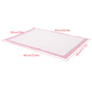 50pc Pet Diaper 60*90cm  60*60cm Dogs Diapers Disposable Puppy Training Pee Pads Quick Dry Surface Mat Clean Cushion Dog Supplie