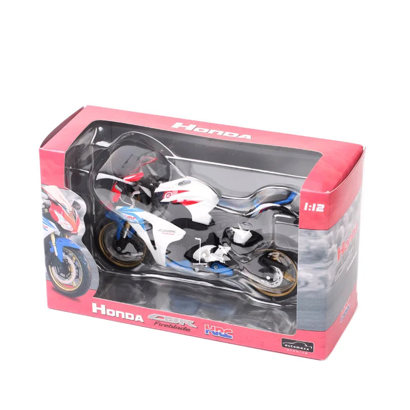 1/12 Scale Honda CBR1000RR CBR Repsol Fireblade Motorcycle Diecast Miniature Vehicles Racing Bike Model Toy Automaxx  Joycity