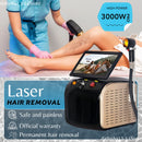 Professional 808nm Diode Laser Remove Hair Machine Skin Rejuvenation Ice Titanium Painless Permanent Hair Removal Device
