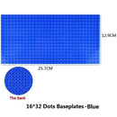 Classic Double Side Base Plate 32*32 16X32 Dots  Building Block Baseplate DIY Plastic Colorful Classic Brick Compatible Kids Toy