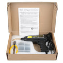 New Plastic Welding Gun Car Bumper Repair Welder Heat Laminator Bumper Repair Kit 400Pcs Repair Nail Multi-function Welder