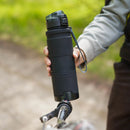 500ML Sports Water Bottle BPA Free Anti-fall Leak-proof Large Capacity Fitness Gym Bottle Tritan Plastic Portable Bottle Water