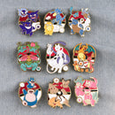 Anime Game Dragon Enamel Pins Brooch Pines Clothing Accessories Brooches For Women Men Lapel Pins Badge Jewelry For Friends Gift