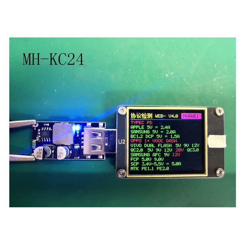 TZT USB QC3.0 QC2.0 USB DC-DC Buck Converter Charging Step Down Module 6-32V 9V 12V 24V to Fast Quick Charger Circuit Board 5V