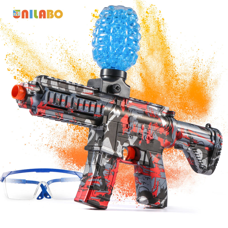 M416 Electric Ball Blaster Toy Gun - High-Speed, Metallic Finish, Rechargeable - Halloween Thanksgiving Gift(Bullets Excluded)