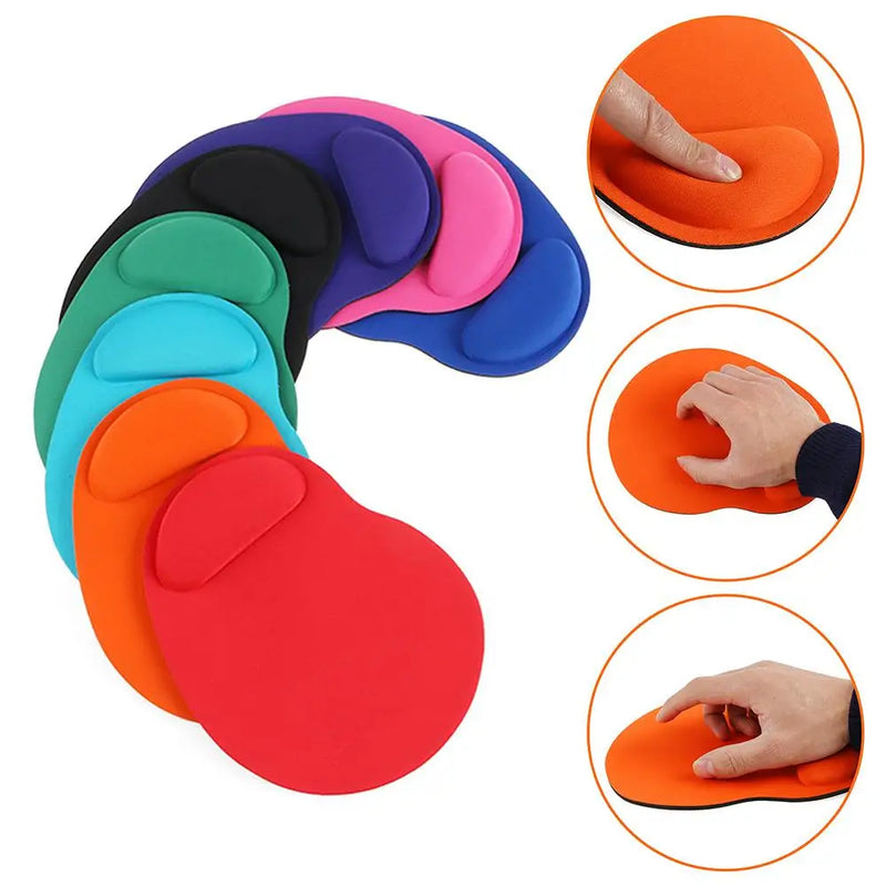 Colorful Comfortable Soft Non Slip Mice Mat Wrist Support Mouse Pad For PC Laptop