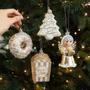 Christmas Tree Pendant Cartoon Pendant Ornament Christmas Decoration 2025 for Home Garden Yard Decor Christmas Liquidations