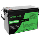 DATOUBOSS 12V 100Ah LiFePO4 Battery 1280Wh Lithium Battery with Improved 100A BMS 8000-15000 Deep Cycles Support in Series/Paral