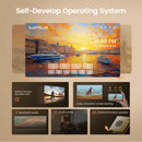 Wimius 4K Projector IWIMIUS 1080P Full HD 30000 Lumens Auto Focus/Keystone WIFI 6 Support Dolby Portable Home Theater Projectors