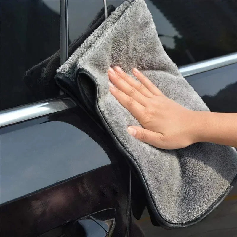 1PCS Car Cleaning Thickened Towel Washing Cloth Quick Drying Towel Does Not Harm Car Cleaning Accessories High Water Absorption