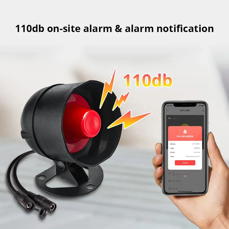 KERUI Tuya Smart WIFI Wireless Security Alarm System Siren 433Mhz Home Burglar Motion Door Sensor Compatible Google Home Alexa