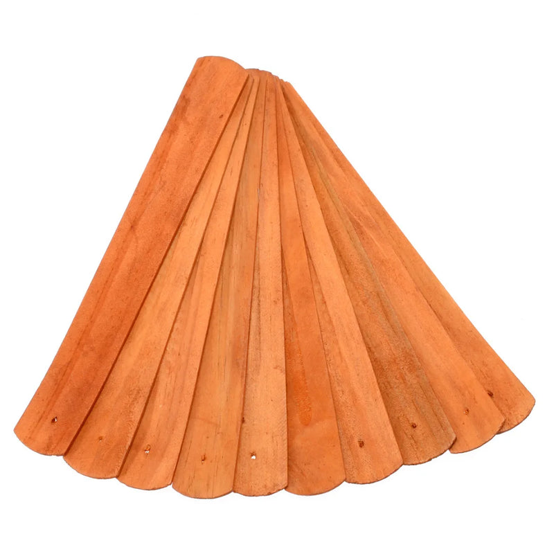 Natural Wooden 10pcs Incense Stick Holder Board Handmade Incense Burner Ash Catcher Holder Aromatherapy Censer Home Decor