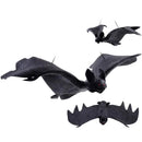 Halloween Simulation Rubber Bat Hanging Ornament Party Decor Prank Toy Prop