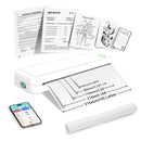 Printer Inkless BT Wireless Portable Printer with Printing Paper Document Printing Maker for Smartphone PC  A4 Thermal Printer