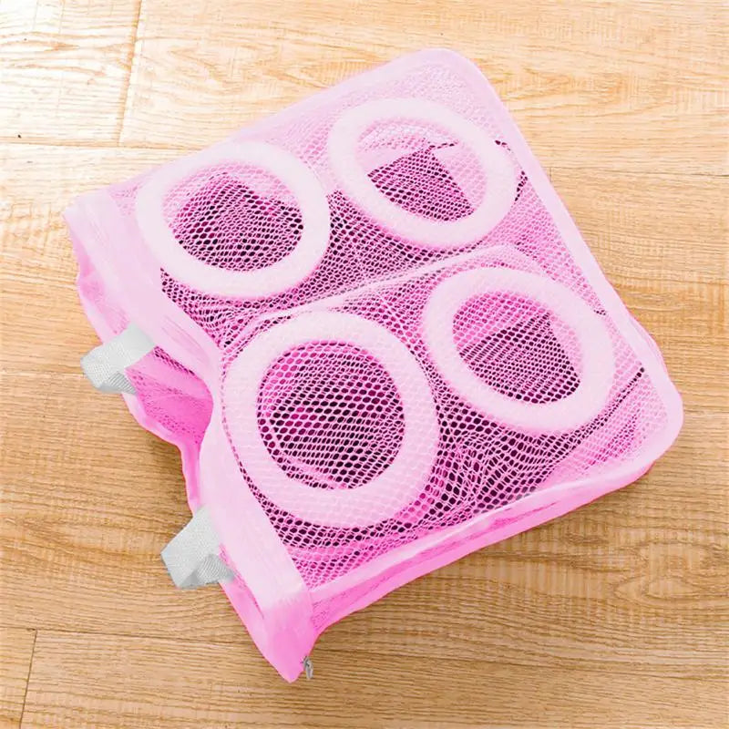 Shoes Washing Machine Shoes Bag Travel Shoe Storage bags Portable Mesh Laundry bag Anti-deformation Protective Clothes organizer