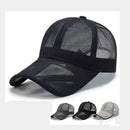 Summer Men Hat Openwork Brim Breathable Mesh Cap Outdoor Sports Sunscreen Baseball Women Sunhat