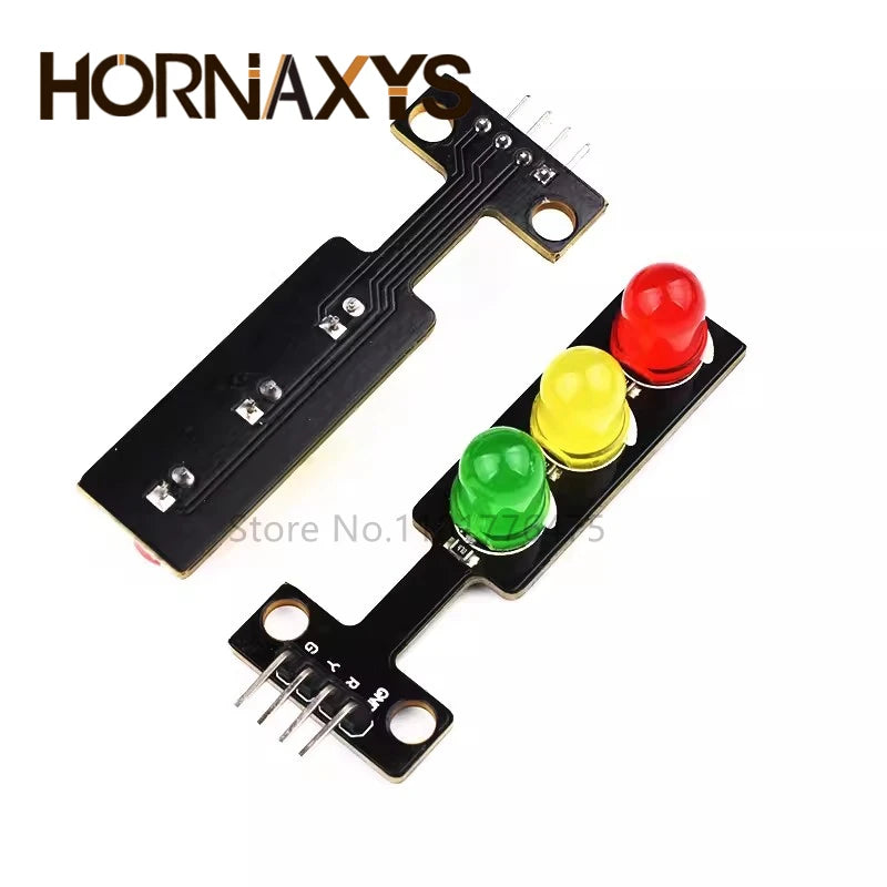 10PCS/ LED traffic lights light-emitting module / digital signal output Traffic light module / electronic building blocks