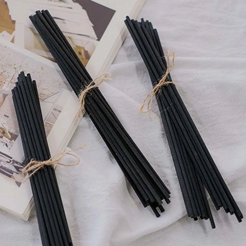 50pcs Volatile Diffuser Sticks Extra Thick Rattan Fragrance Diffuser Aromatherapy Oil Diffuser Replacement