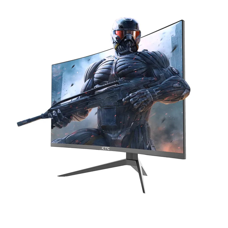 KTC H32S17 32 inch 1500R Curved Gaming Monitor 2560x1440 QHD 170Hz 16:9 ELED 99% sRGB HDR10 1ms MPRT Response Time Low-blue