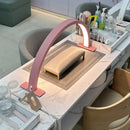 Half-moon nail lamp, three-color light adjustable brightness, LED makeup lamp, beauty, skin care, eyebrow lighting fill light