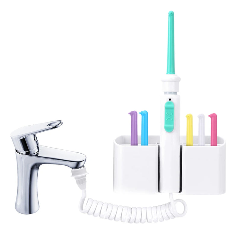 LISM Water Dental Flosser Faucet Oral Irrigator Floss Dental Irrigator Dental Pick Oral Irrigation Teeth Cleaning Machine