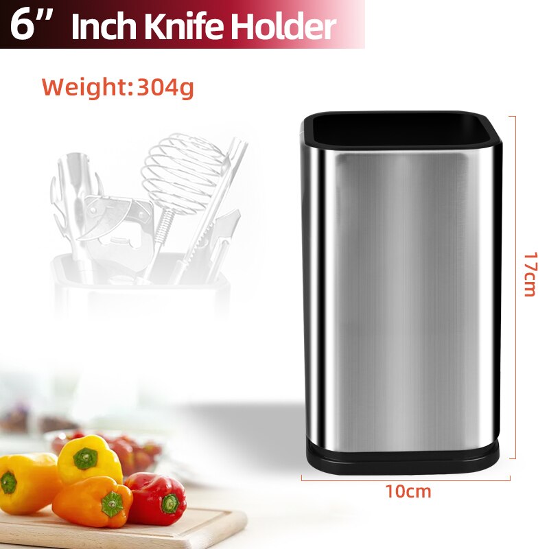 Myvit Knife Stand Holder For Kitchen Knife Stainless Steel Cooking Knife Holder Stand Block High End Kitchen Accessories