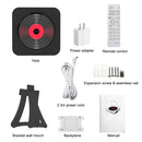 Portable CD Player Bluetooth Speaker LED Screen Wall Mounted Music Player FM Radio 3.5mm Stereo CD Players With Remote Control