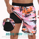 Summer men's hot selling beach pants, casual vacation printed men's pants, comfortable and breathable street clothing