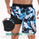 Summer men's hot selling beach pants, casual vacation printed men's pants, comfortable and breathable street clothing