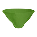 11  SolidColor Male's Briefs Bikini Style Cotton Pit Cloth Single Layer Crotch Simple Men's Underwear (Thong)