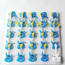 25pcs Party Love LED Flashing Brooch Pin Cartoon Light up Glow Badge Gift Cosplay Navidad Wedding Festival Halloween Christmas