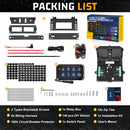 COLIGHT  12/8 Gang Switch Panel with App Control Turn On/Off Multifunction 12V 24V Switch Panel for Truck Car Boat Truck RV SUV